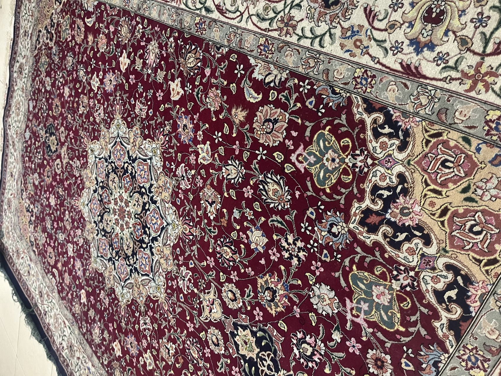 فرش قالیچه دستبافت رج هفتاد